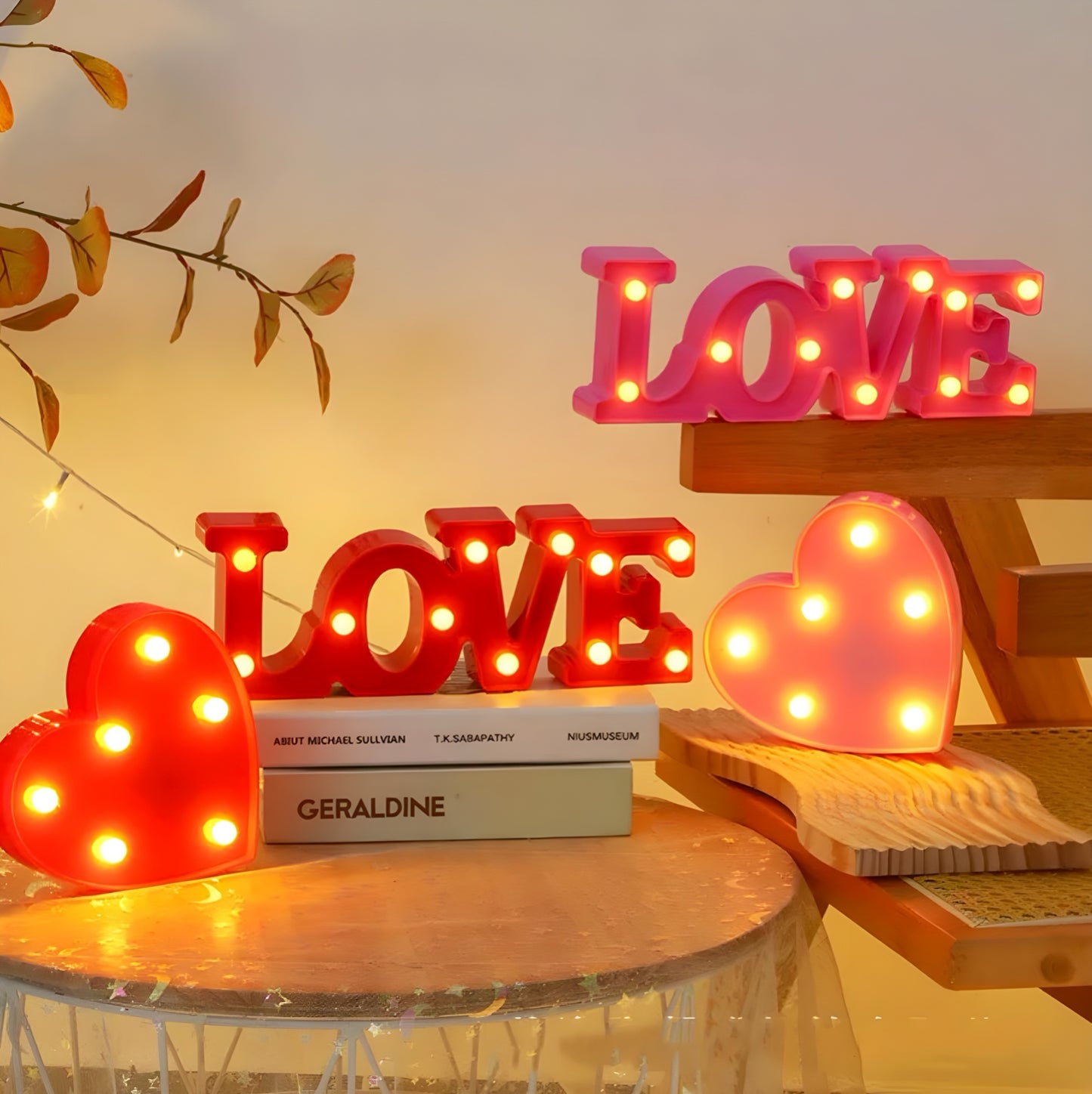 Décoration lumineuse « LOVE »