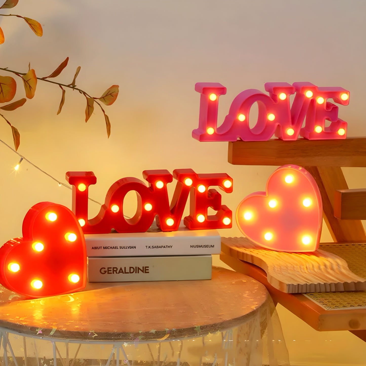 Décoration lumineuse « LOVE »